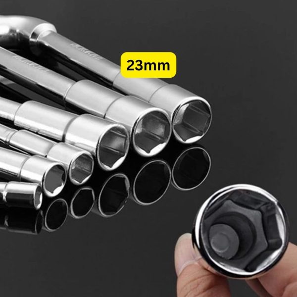 23mm L Shape Wrench L Type Pipe Dual-Head Elbow Piercing Outer Hex Wrench