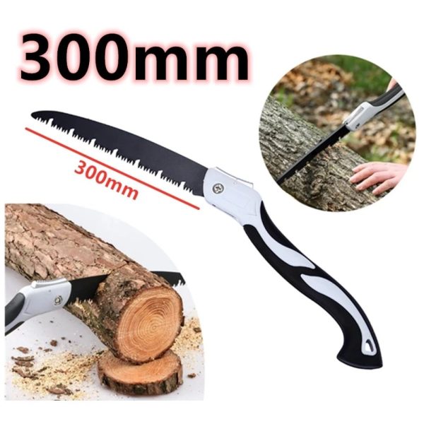 300mm Gardening Pruning Saw Folding Fruit Tree Pruning Horticulture Tool